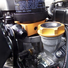 Load image into Gallery viewer, Mishimoto Oil Sandwich Plate w/ Rear-Mounted Thermostat
