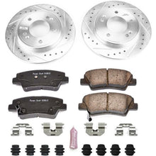 Load image into Gallery viewer, Power Stop 17-19 Hyundai Elantra Rear Z23 Evolution Sport Brake Kit
