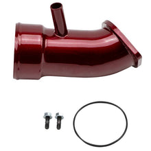 Load image into Gallery viewer, Wehrli 17-19 Chevrolet 6.6L L5P Duramax 3.5in Intake Horn w/PCV Port - Bengal Red
