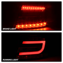 Load image into Gallery viewer, Spyder Audi A6 05-08 4Dr Sedan Only Version 2 Light Bar LED Tail Lights Blk ALT-YD-AA605V2-LBLED-BK
