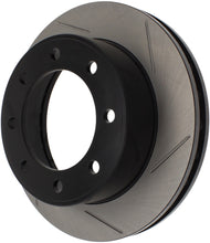 Load image into Gallery viewer, StopTech Power Slot 00-05 Ford Excursion / 01-04 F250 4WD Front Left Slotted Rotor
