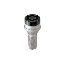 Load image into Gallery viewer, McGard Wheel Lock Bolt Set - 4pk. (Cone Seat) M14X1.5 / 17mm Hex / 31.0mm Shank Length - Black
