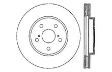 Load image into Gallery viewer, StopTech 04 Lexus RX330 SportStop Slotted &amp; Drilled Right Rear Rotor
