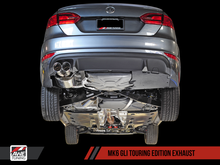 Load image into Gallery viewer, AWE Tuning Mk6 GLI 2.0T - Mk6 Jetta 1.8T Touring Edition Exhaust - Polished Silver Tips

