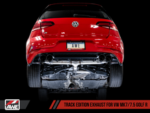 Load image into Gallery viewer, AWE Tuning MK7.5 Golf R Track Edition Exhaust w/Diamond Black Tips 102mm
