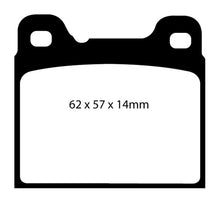 Load image into Gallery viewer, EBC 91-93 Volvo 740 2.3 (ABS) (Girling) Redstuff Rear Brake Pads
