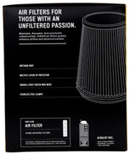 Load image into Gallery viewer, Airaid Universal Air Filter - Cone 6in Flange x 7in Base x 4-3/8in Top x 7in Height - Synthamax
