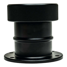Load image into Gallery viewer, DeatschWerks Straight Filler Neck w/Cap - Matte Black
