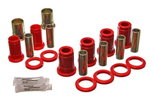 Load image into Gallery viewer, Energy Suspension 59-64 Bel Air/Impala / 64 El Camino (w/ Single U/A) Red Rear C/A Bushing Set

