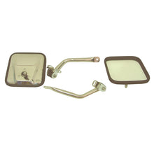Load image into Gallery viewer, Rugged Ridge 97-06 Jeep Wrangler TJ Stainless Steel CJ-Style Side Mirror Kit

