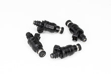 Load image into Gallery viewer, DeatschWerks Universal 1000cc Low Impedance 11mm Upper Injector - Set of 4
