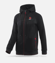 Load image into Gallery viewer, Akrapovic Mens Corpo Zip Hoodie Black - Large
