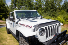 Load image into Gallery viewer, AVS 2018-2019 Jeep Wrangler (JL) Aeroskin Low Profile Hood Shield w/ Lights - Black
