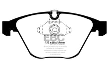 Load image into Gallery viewer, EBC 08-10 BMW M3 4.0 (E90) Bluestuff Front Brake Pads
