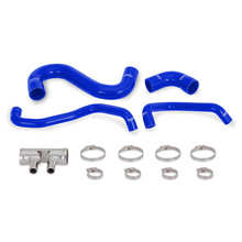 Load image into Gallery viewer, Mishimoto 2015+ Ford Mustang GT Silicone Lower Radiator Hose - Blue
