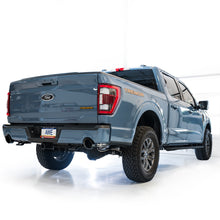 Load image into Gallery viewer, AWE Tuning 2021+ Ford F-150 Tremor (w/ Bumper Cutouts) 0FG Resonated Catback - Diamond Black Tips
