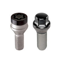 Load image into Gallery viewer, McGard 5 Lug Hex Install Kit w/Locks (Cone Seat Bolt) M14X1.25 / 17mm Hex / 27.5mm Shank L. - Black
