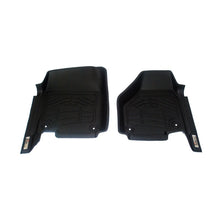 Load image into Gallery viewer, Westin 12-18 Ram Reg Cab/Quad Cab (two rentention hooks) Wade Sure-Fit Floor Liners Front - Blk
