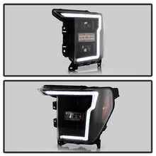 Load image into Gallery viewer, Spyder Signature 20-21 Ford F150 (Halogen Model) Proj. Headlights - Black (PRO-YD-FF15021HALSI-BK)
