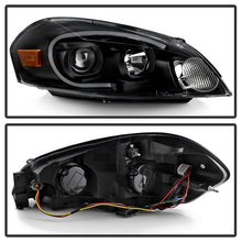 Load image into Gallery viewer, xTune 06-13 Chevrolet Impala LED Light Bar Headlights - Black (PRO-JH-CIM06-LB-BK)
