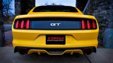 Load image into Gallery viewer, Corsa 2015 Ford Mustang GT Fastback 5.0 3in Xtreme Cat Back Exhaust w/ Dual  Black 4.5in Tips
