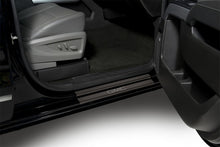 Load image into Gallery viewer, Putco 14-18 GMC Sierra LD - Regular Cab w/ GMC Etching (4pcs) Black Platinum Door Sills

