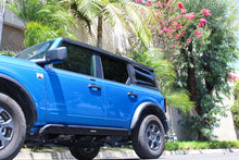 Load image into Gallery viewer, Go Rhino 21-24 Ford Bronco 4WD 4dr (Excl. Bronco Sport) Frame Mount Sliders - Tex. Blk
