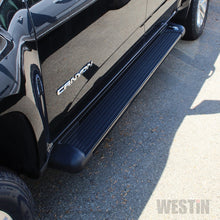 Load image into Gallery viewer, Westin SG6 Black Aluminum Running Boards 74.25in
