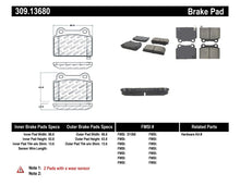 Load image into Gallery viewer, StopTech Performance 08+ Mitsubishi Evolution X Rear Brake Pads
