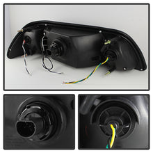 Load image into Gallery viewer, Spyder Ford Mustang 87-93 1PC LED (Replaceable LEDs)Crystal Headlights Black HD-YD-FM87-1PC-LED-BK
