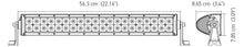 Load image into Gallery viewer, Hella Value Fit Sport 22in - 120W LED Light Bar - Dual Row Combo Beam
