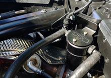 Load image into Gallery viewer, J&amp;L 20-23 Chevrolet Corvette 6.2L LT2 Targa Top Passenger Side Oil Separator 3.0 - Black Anodize

