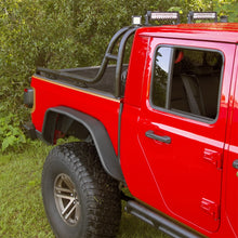 Load image into Gallery viewer, Rugged Ridge 21+ Jeep Gladiator (JT) Steel Tube Rear Fender Flare Kit - Black

