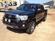 Load image into Gallery viewer, N-Fab Light Bar 12-15 Toyota Tacoma - Tex. Black - Light Tabs w/o License Plate Tabs
