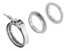 Load image into Gallery viewer, Borla Universal 3in Stainless Steel 3pc V-Band Clamp w/ Male and Female Flanges
