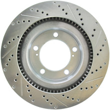 Load image into Gallery viewer, StopTech Select Sport 07-17 Toyota Tundra Drilled and Slotted Sport Right Front Rotor
