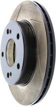 Load image into Gallery viewer, StopTech Power Slot 94-96 Nissan 240SX Front Right Slotted Rotor
