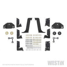 Load image into Gallery viewer, Westin 99-16 Ford F-250/350/450/550 CC (6.75ft Bed) HDX Drop Whl to Whl Nerf Step Bars - Text Blk
