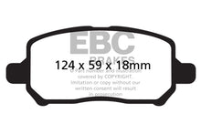 Load image into Gallery viewer, EBC 05-10 Chevrolet Cobalt 2.2 4 Lug Greenstuff Front Brake Pads
