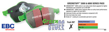 Load image into Gallery viewer, EBC 09-14 Acura TL 3.5 Greenstuff Front Brake Pads
