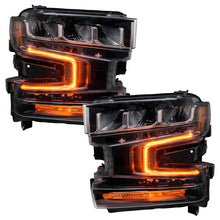 Load image into Gallery viewer, Oracle 19-21 Chevy Silverado 1500 RGB+W Headlight DRL Upgrade Kit - ColorSHIFT
