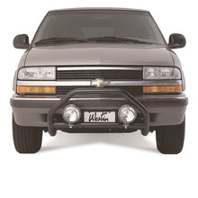 Load image into Gallery viewer, Westin 1998-04 Chevy/GMC S-Series/Blazer Downsize Safari Light Bar Mount Kit - Black
