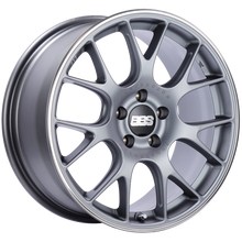 Load image into Gallery viewer, BBS CH-R 18x9 5x120 ET44 Brilliant Silver Polished Rim Protector Wheel -82mm PFS/Clip Required
