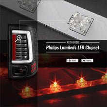 Load image into Gallery viewer, Spyder Dodge Ram 2013-2014 Light Bar LED Tail Lights - All Black ALT-YD-DRAM13V2-LED-BKV2
