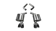 Load image into Gallery viewer, Corsa 15-19 Dodge Challenger 6.4L/17-19 Challenger 5.7L Black Sport Axle-Back Exhaust w/3.5in Tips
