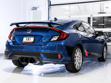 Load image into Gallery viewer, AWE Tuning 2016+ Honda Civic Si Touring Edition Exhaust w/Front Pipe &amp; Triple Diamond Black Tips
