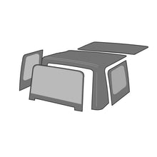 Load image into Gallery viewer, Rampage 1986-1994 Suzuki Samurai Soft Top OEM Replacement - Black Denim
