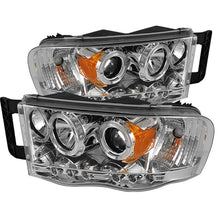Load image into Gallery viewer, Spyder Dodge Ram 1500 02-05/Ram 2500 03-05 Projector Headlights LED Halo LED Chrm PRO-YD-DR02-HL-C
