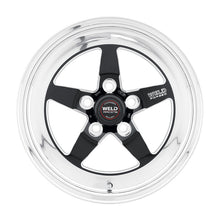 Load image into Gallery viewer, Weld S71 15x4 / 5x4.5 BP / 1.63in. BS Black Wheel (Low Pad) - Non-Beadlock
