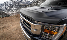 Load image into Gallery viewer, AVS 2021 Ford F-150 (Excl. Tremor/Raptor) Aeroskin II Textured Low Profile Hood Shield - Black
